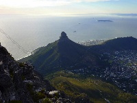 Robben Island and Table Mountain © Christopher Griner